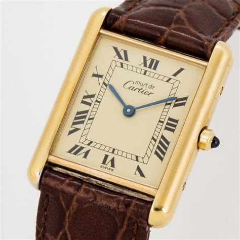 cartier tank service|cartier military tank watch.